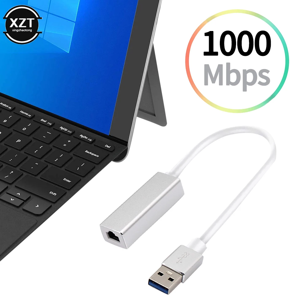 

Сетевой адаптер USB Type-C, USB Type-C на RJ45, 1000 Мбит/с