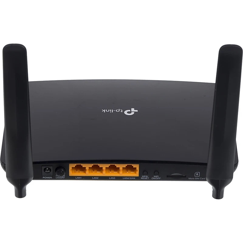 Роутер беспроводной TP-Link TL-MR6400 N300 10/100BASE-TX/4G черный