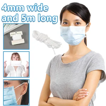 

Rubber For With Nose Wire Bent Handmade Elastic Line 4mm/5m stimulating interest in artistic activity and creativity masque #6