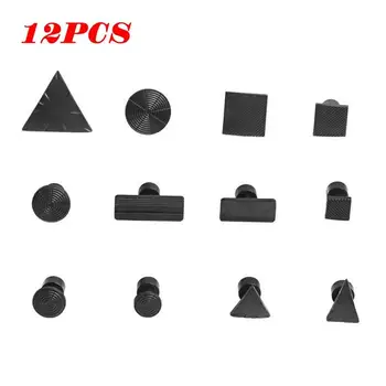 

12pcs/set Plastic Gasket Automobile Sheet Metal Repair Gasket Dent Removal Gasket Car Repair Tool Dent Puller Suction Cup