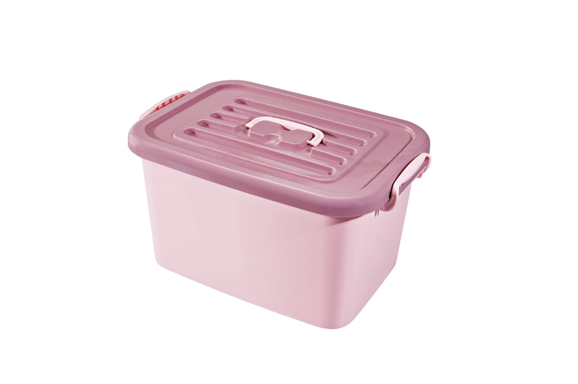 Chaocheng Manufacturers Direct Selling Us Home Storage Box 6L-18L Transparent Solid Color Plastic Box Northern European-Style Co