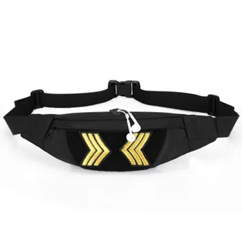 

KZQRNW New sports belt mobile phone waist bag Oxford cloth men outdoor running fitness waist bag