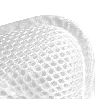 

Newly Spa Bath Pillow With 2 Suction Cup Head Shoulder Neck Support Non-Slip Mesh Tub Pillows TE889