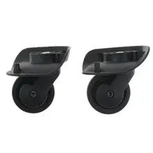 

2pcs Universal Swivel Suitcase Luggage Casters Replacement Wheels A23-Size S