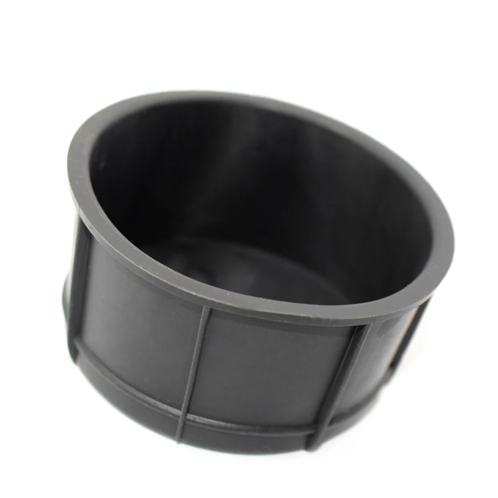 Auto Rubber Cup Holder Fit for Ford 2009- F-150 Vehicle Cup Insert Liner Left Rear Console Car Accessories