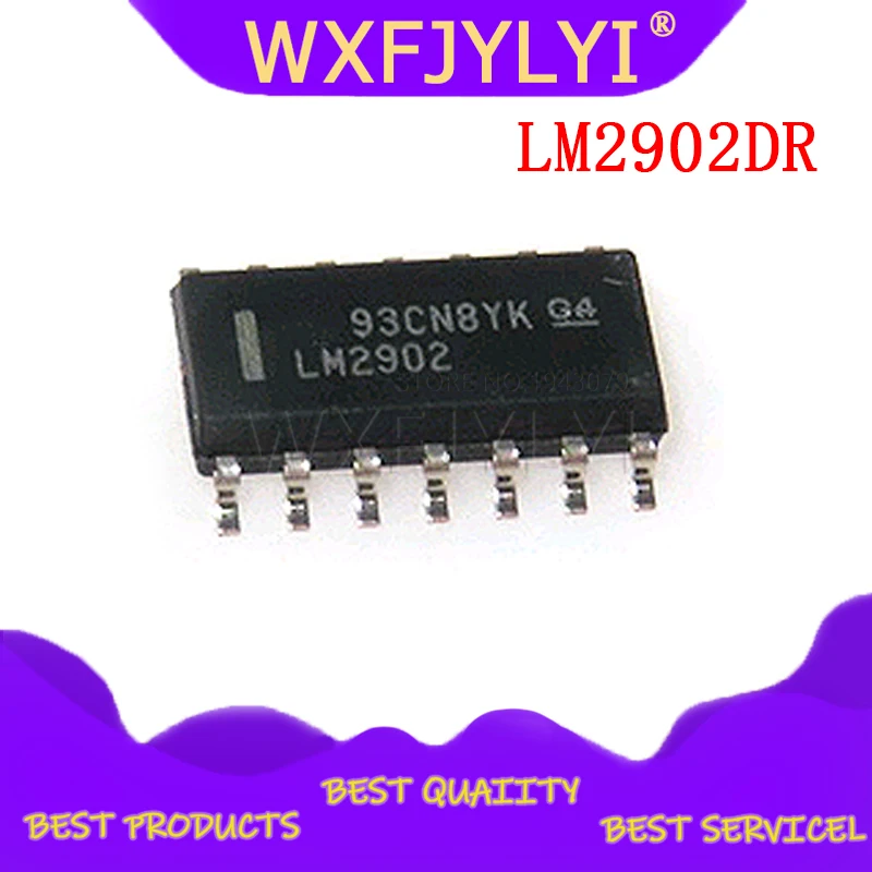 10 шт. LM2902DR SOP14 LM2902 SOP SMD новый и оригинальный IC | Электронные компоненты
