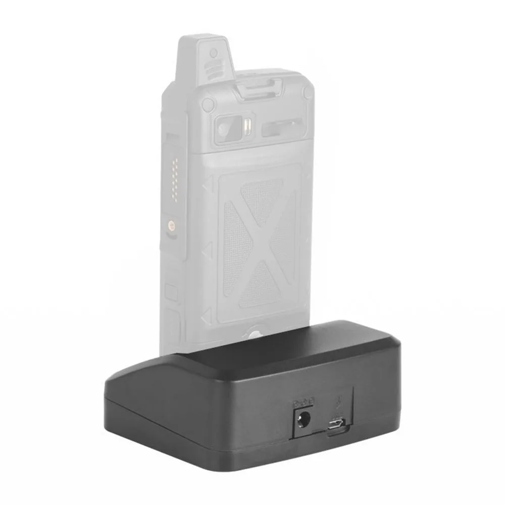 Desk Charger for Anysecu 4G-P3 POC Radio UNIWA F50 Walkie Talkie