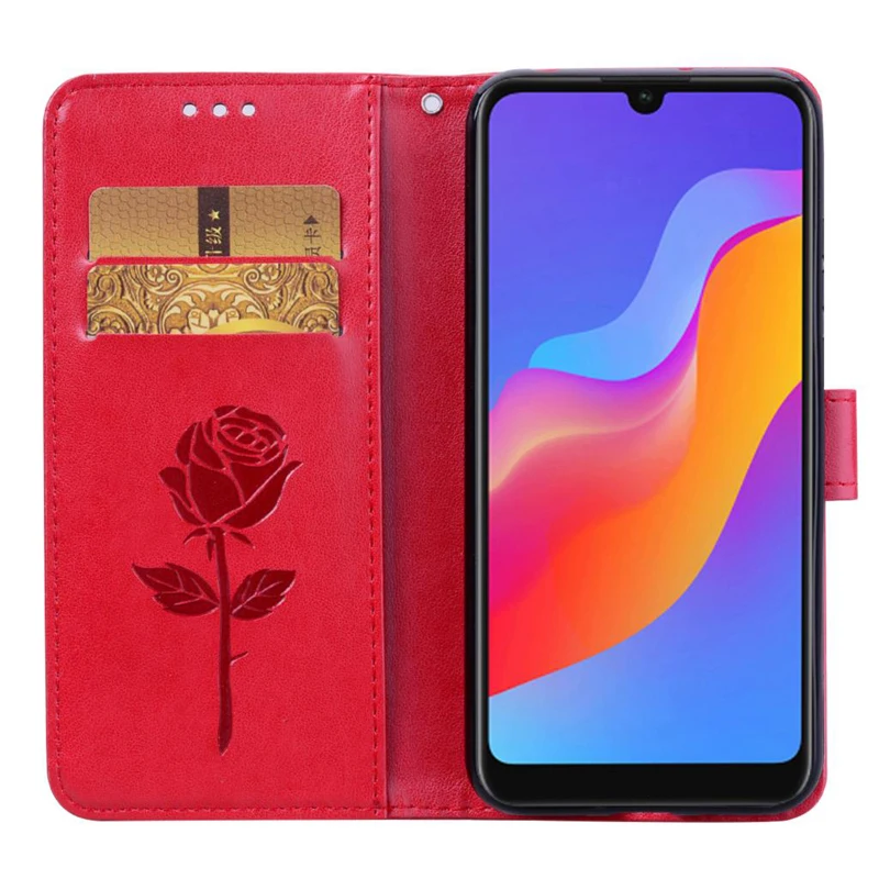 Флип чехол для Huawei Honor 8A 8S 8C кожаный Твердый Чехол подставка 10i 20i 30 20 10X Lite