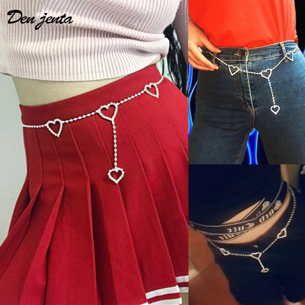 Women Belly Chain Belt Sexy Silver Color Charm Crystal Waist Body Jewelry For Prom Party Clothing &amp Accessories |