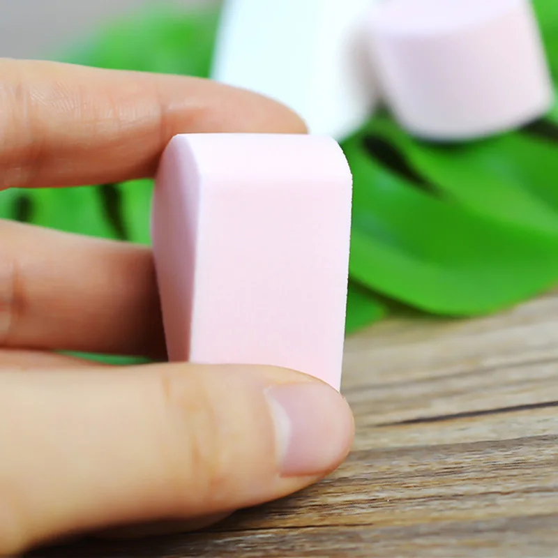 Triangle Puff 8 шт. супер мягкий без порошка Губка Puff 8 Cut одноразовый макияж Губка Puff влажный и сухой спонж инструменты для макияжа