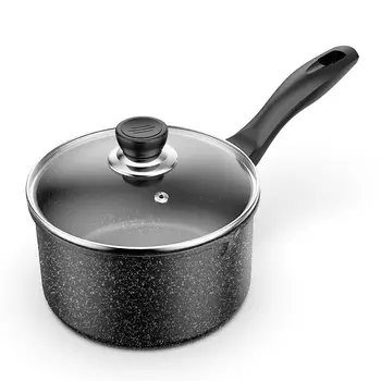 

Stockpot Maifan Stone Milk Pot Non-stick Pot Household Baby Food Supplement Pot Baby Milk Pot with Hot Milk Noodle Soup Pot Pans
