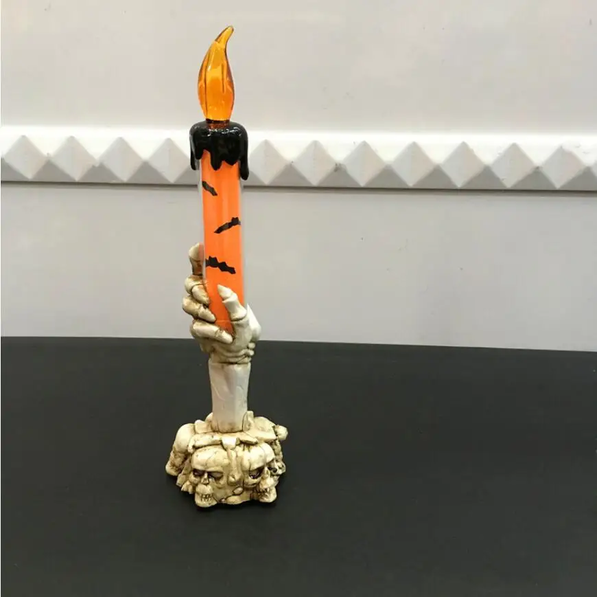 Techome Хэллоуин фонарь в форме тыквы табличка для домашнего декора KTV декоративные принадлежности светодиодный свет призрак ручной свечи в форме света ксеноновая лампа