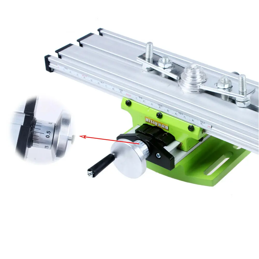Mini Milling Multifunction Machine Worktable Drill Vise Fixture Table Fixture Worktable X Y For Bench Fixture Adjustment