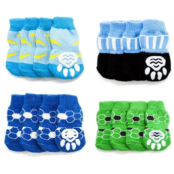 

Pet Supplies Non Slip Needle Dog Socks Cat Socks Non Slip Knitted Dog Claw Protective Cover Suitable for Holiday Party