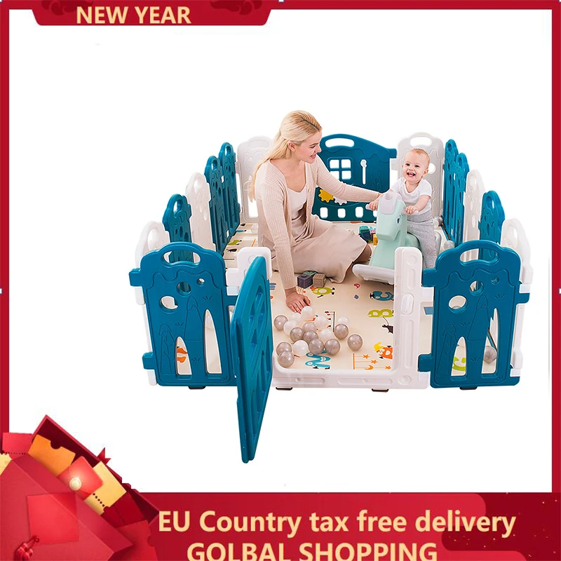

Children's Playpen Baby Fence Indoor Safety Crawl Toddler Fence Children's Play Home EU Country Shipping By UPS Taxes Free