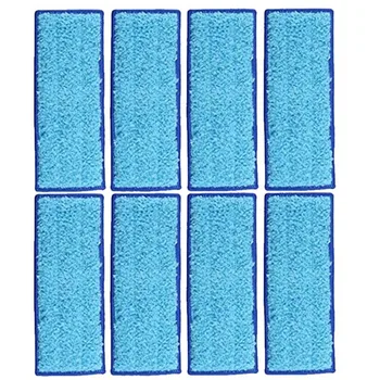

AD-8 Pack Microfiber Wet Cloth Mopping Pads Washable Reusable Replacement for Irobot Braava Jet 240/241 Cleaner Robot