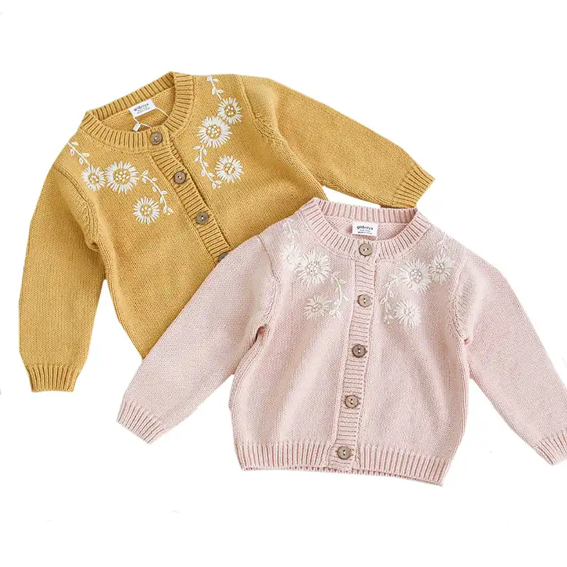 baby winter cardigan