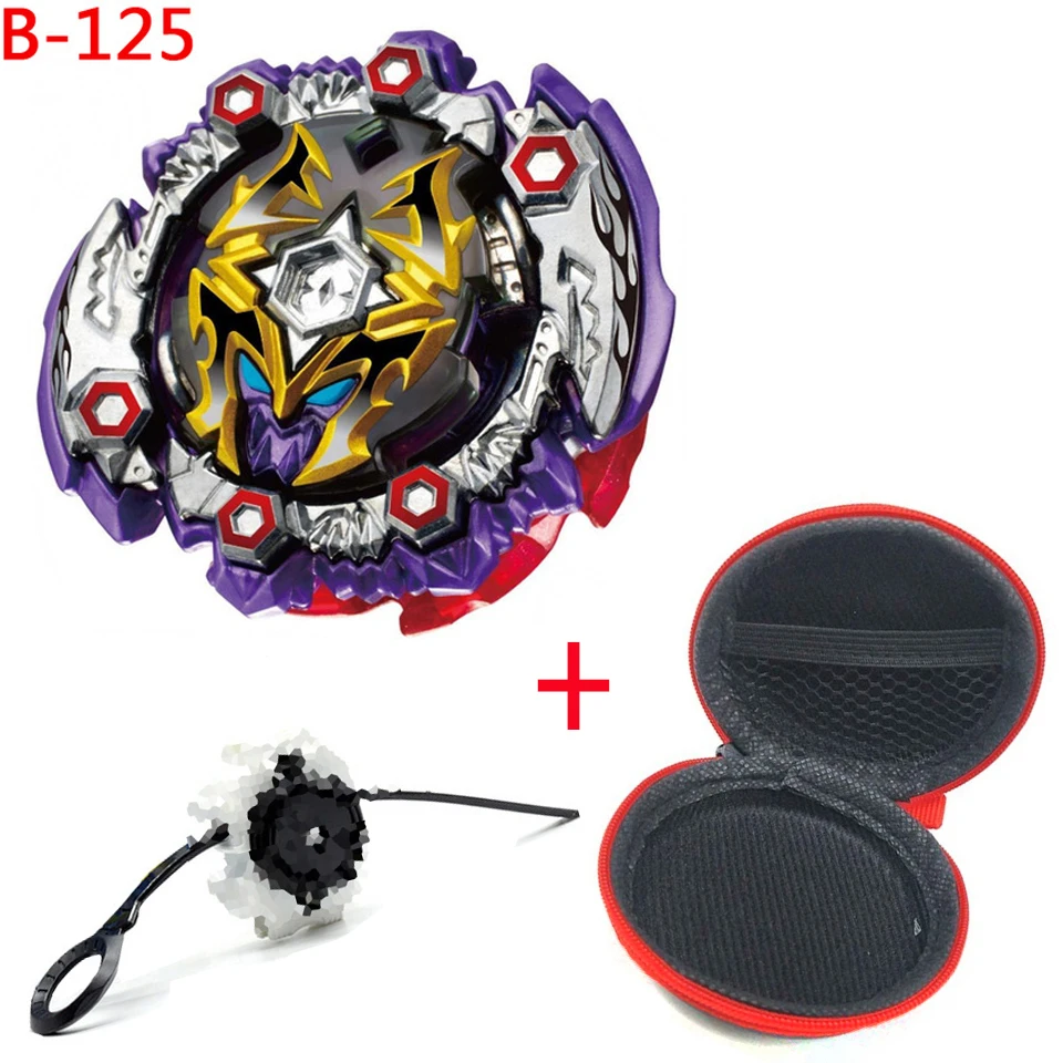 Beyblades B145 144 металлический приклеенный верх Beyblade Burst 4d Master Bayblade Bey Blade с пусковым устройством и сумкой Beyblade игрушки - Цвет: B125