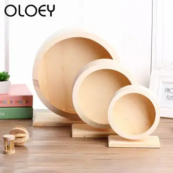 

Small Pet Toy Hamster Running Disc Toy Silent Rotatory Jogging Exercise Wheel Pet Sports Wheel Toys Pet Cage Product Accessories