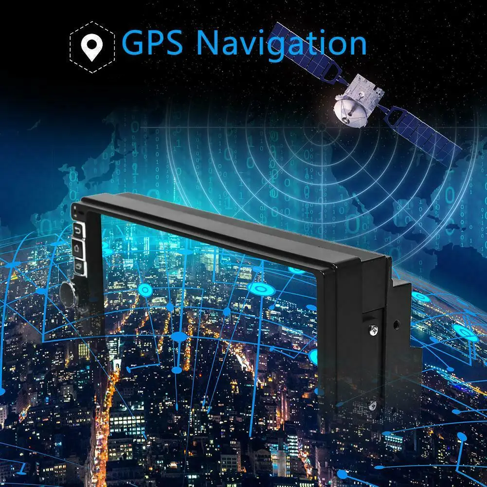 Четырехъядерный Android 8,1 3g wifi " двойной 2DIN автомобильный Радио Стерео MP5 MP3 gps плеер