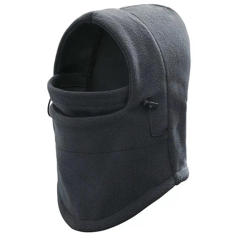 

250g Polar Fleece Extra-large Windproof Fleece Hat Winter Outdoor Windproof Earmuff Face Mask Riding Hat