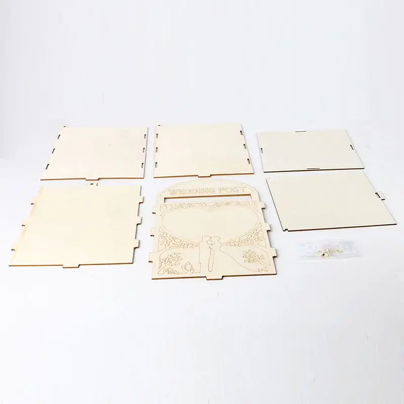 DIY деревянная коробка для свадебного поста с замком, для приема ребенка, для свадьбы, юбилея, подарочная карта, держатель для хранения сообщений, вечерние, Декор