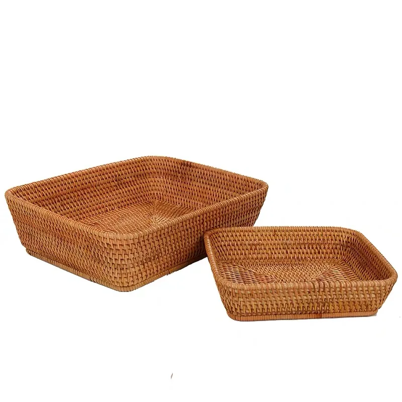 

snacks nuts rattan fruit basket Kitchen Storage & Organization dried fruit Beverage Food Tableware Teaware Sundries Storage Tray