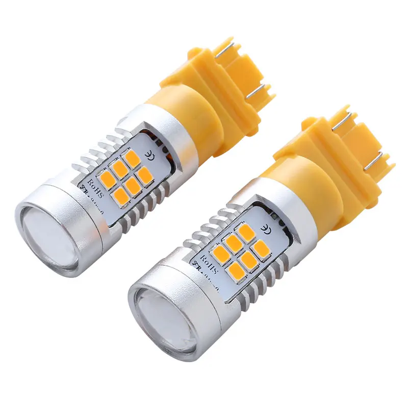 

2PS 3157 LED Steering Daytime Light DC12-24V 6W Brake Light Daytime Running Light Super Bright High Quality Car Bulb