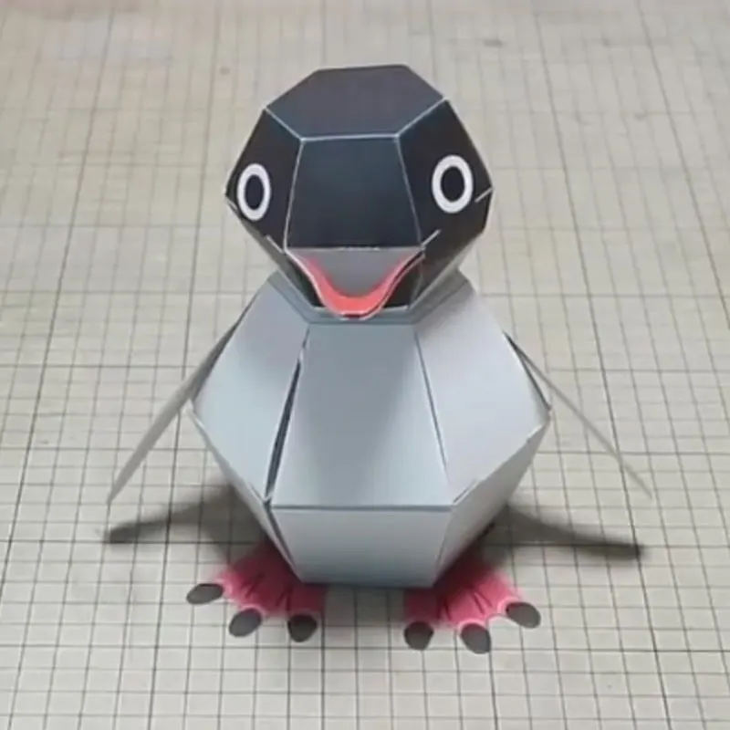 astounding  DIY Paper Scrapbook Decoration Paper Haruki Nakamura Paper Toys Animal Origami Kirigami Folding Dis