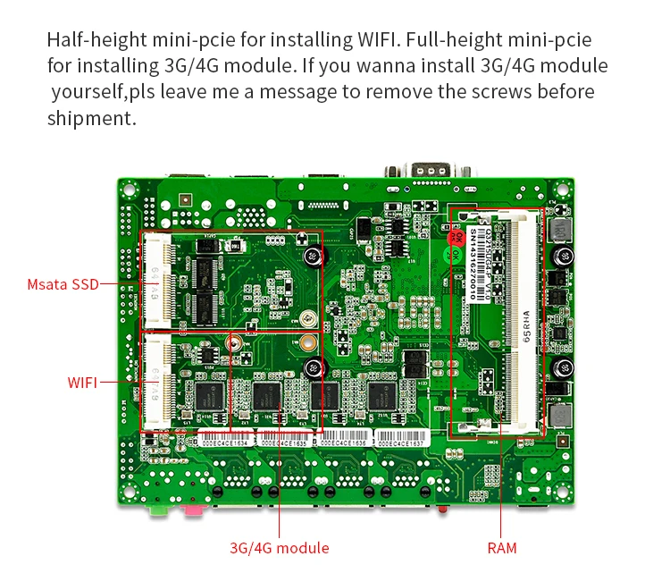 Pfsense Qotom мини-ПК 4 гигабитный микро-ПК Core i3 i5 i7 безвентиляторный мини-ПК компьютер AES-NI pfsense брандмауэр маршрутизатор тонкий клиент