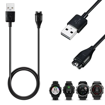 

1m USB Fast Charging Data Cable Power Cable Charger Wire For Garmin Fenix 6 6S 6X 5 5S 5X Forerunner 245 Vivoactive 3 4 4S Venu