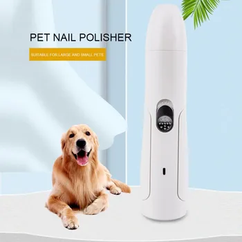 

Pet Electric Nail Polisher Portable Manicures Pet Scissors Nail Care Rechargeable Pet Nail Clippers Quiet Nail Grooming Trimmer