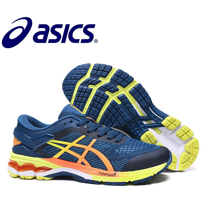 kayano 26-04 Горячая Распродажа, новинка, ASICS Gel Kayano 26, мужские кроссовки, обувь Asics, мужские кроссовки для бега, спортивная обувь Gel Kayano 26, мужские s - Цвет: kayano 26-04