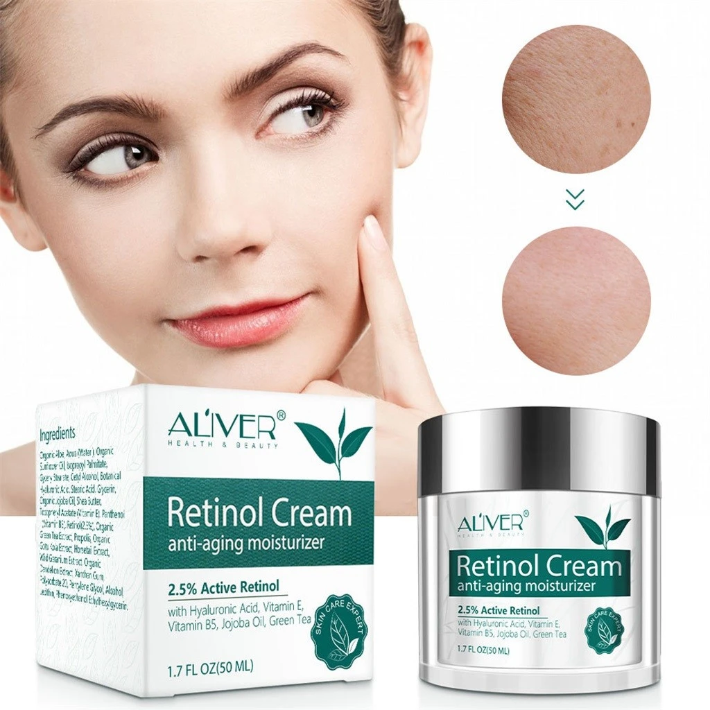 skin care retinol moisturizing and nourishing cream