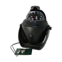 Поворотный Морской Компас автомобильный морской направляющий шар с магнитной регулировкой наклона