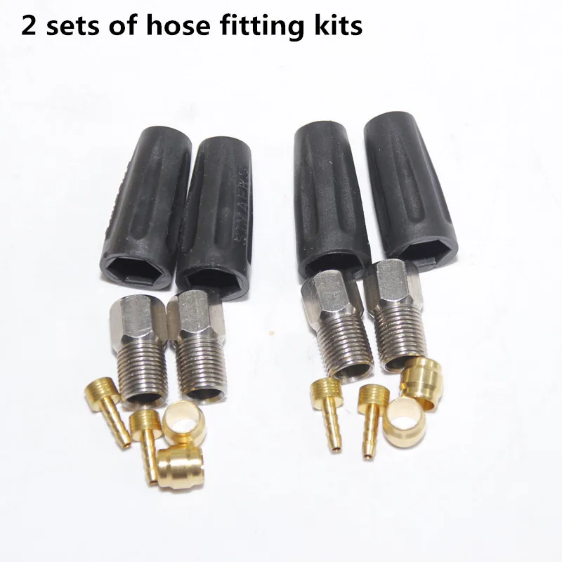 option 7 BLEED KIT Avid E1 E3 диск XX тормозной компрессионный шланг оливковый фитинг и запчасти для велосипеда - Цвет: option 7