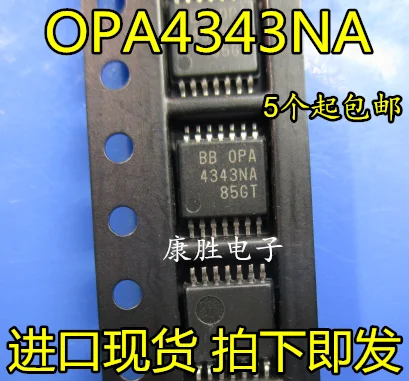 5 шт./OPA4343NA OPA4343 TSSOP-14