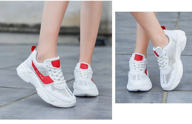 TF8901# youth trend summer hollow sports shoes