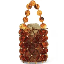 Жемчужные сумочки ручной работы, Украшенные бусинами, сумки-мешки, женские сумки известных брендов, роскошный клатч, кошелек, сумки, дамские ручные сумки