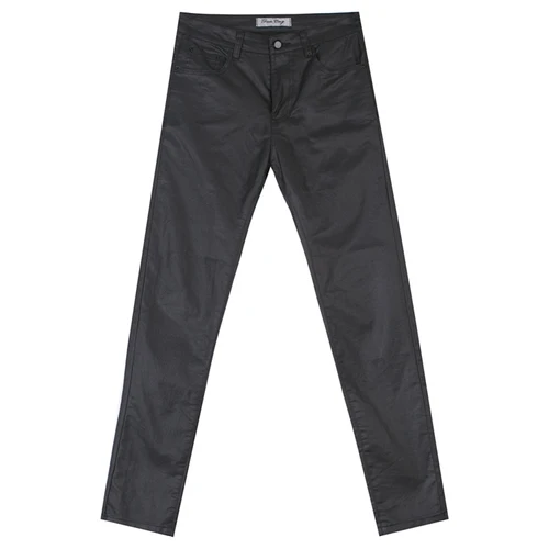 N801 Сценическая одежда Мужская мода покрытие Slim Fit повседневные брюки мужские женские уличная хип хоп панк готический карандаш брюки обтягивающие штаны - Цвет: N801