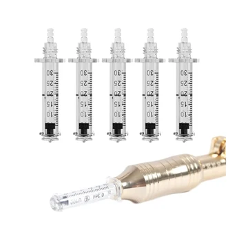 

Dropshipping 10pcs/lot Ampoules of the Pressure Injection Replacement Tips 0.3ml/0.5ml Replace Ampoule Head for Skin Care