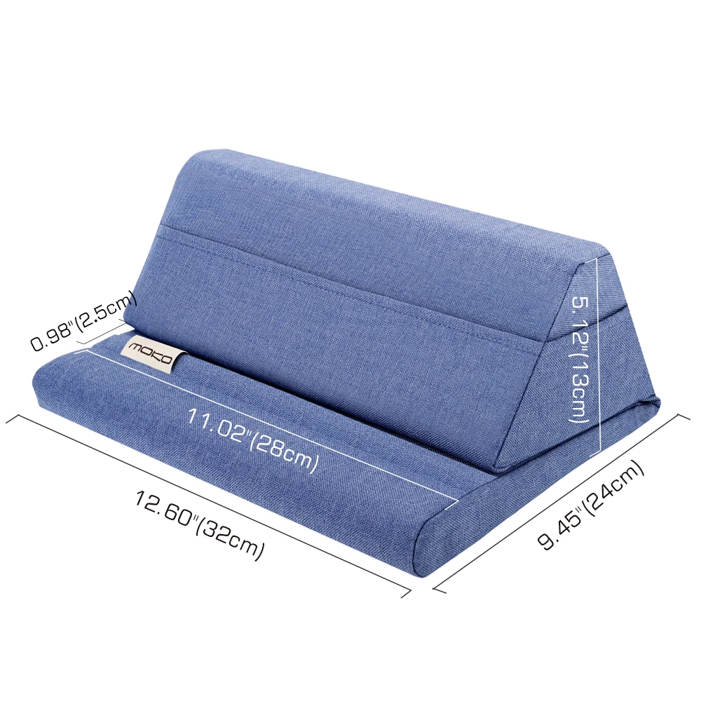 Suporte de Travesseiro Suporte de Travesseiro de Cama Almofada para Ipad Cabe até 11 Moko Tablet Cama Macia 10.2 2020 Novo Ipad ar 3 2 Pro 11 20 - 10.5 9.7 de - Imagem 6