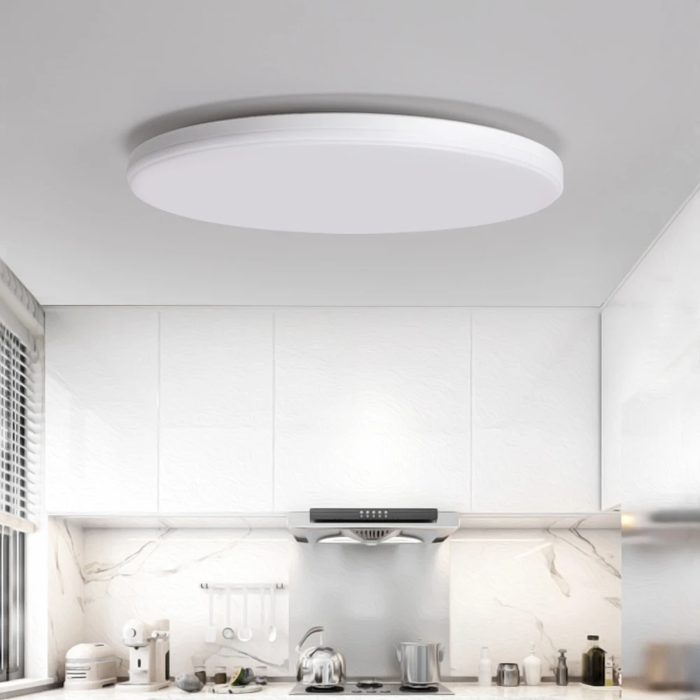 Luz de techo LED 6000 K control de interruptor fresco 12W/24W/36W, para
