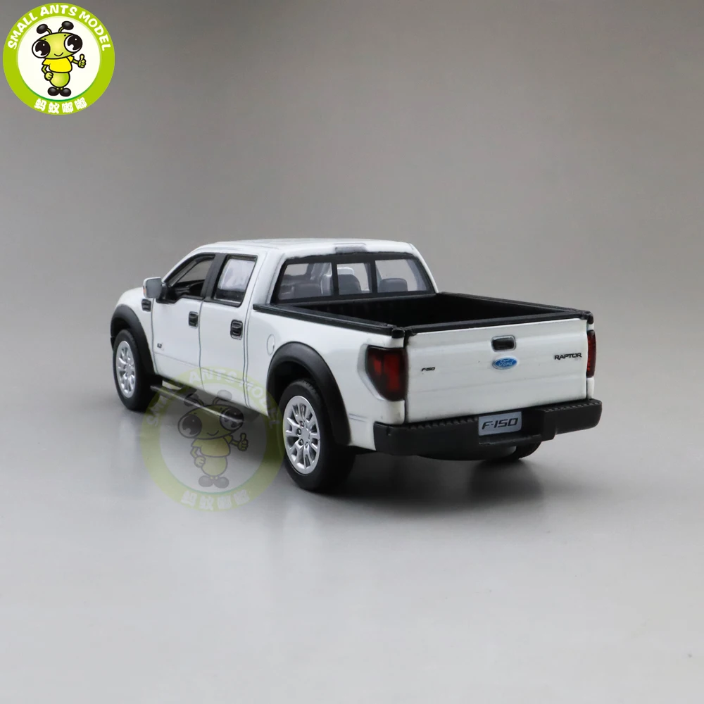 1/34 Ford F150 F-150 Raptor пикап литая модель автомобиля игрушки для детей Детское звуковое освещение Вытяните назад Подарки для мальчиков девочек