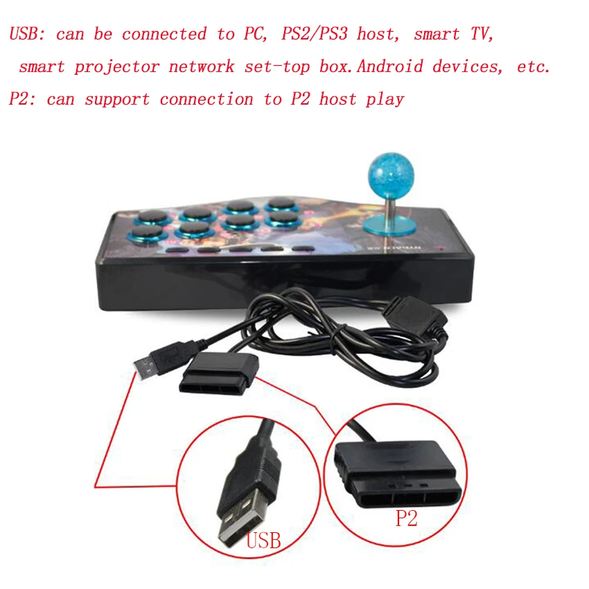 Usb Rocker Game Controller Arcade Joystick Gamepad Fighting Stick Suitable Forandroid Ps2 Ps3 Pc Usb Smart Tv Joysticks Aliexpress Usb Rocker Game Controller Arcade Joystick Gamepad Fighting Stick Suitable Forandroid Ps2 Ps3 Pc Usb Smart Tv Joysticks Aliexpress