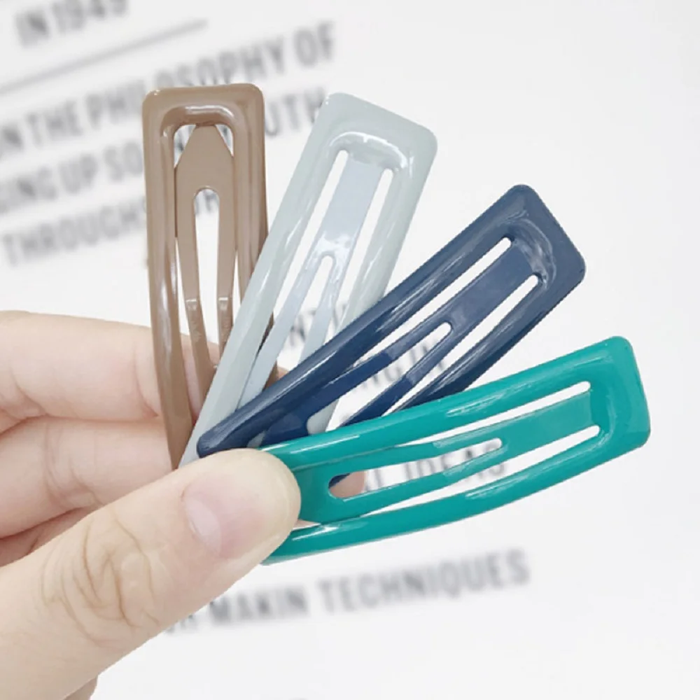 Women 1PC Beautiful Hot Sale Unique Girls Gifts BB Hair Clip Candy Color Seaside New Arrival Korean 12 Colors