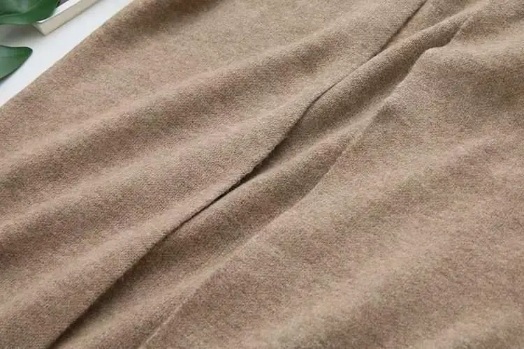 Женская зимняя одежда кашемировый свитер кардиганы большого размера длинное пальто зимнее теплое вязаное пальто с рукавом летучая мышь