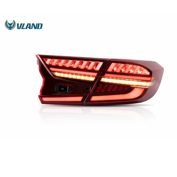 

VLAND factory high quality for Accord10TH Taillights 2018-2019 for full LED Tail Lamp with Turn Signal+Brake+fog light