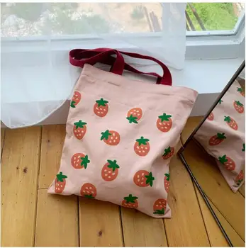 

Women's fashion handbag girl tote bag brief fashionable casual one shoulder canvas bag shopping S-5673A