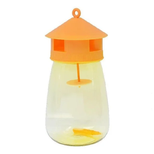 1 Pc Wasp Fly Trap Fruit Légy Rovar Hibás Lógó Méz-Csapda Fogó Gyilkos No-Poison Függő Fa Kártevőirtó Szerszám - Image 4